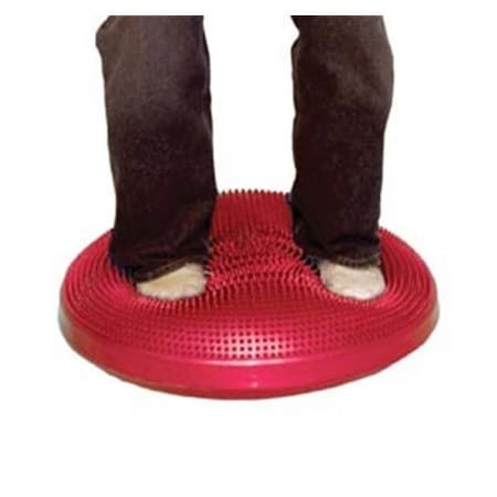 Fabrication Enterprises Fabrication Enterprises 30-1868R 60 cm Cando Inflatable Vestibular Seating & Standing Disc; Red 30-1868R